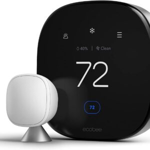 ecobee Smart Thermostat Premium with Smart Sensor and Air Quality Monitor